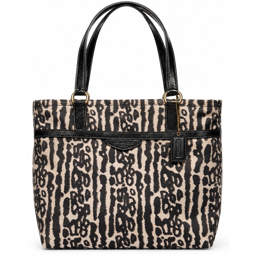 Coach Taylor Ocelot Print Tote Bag